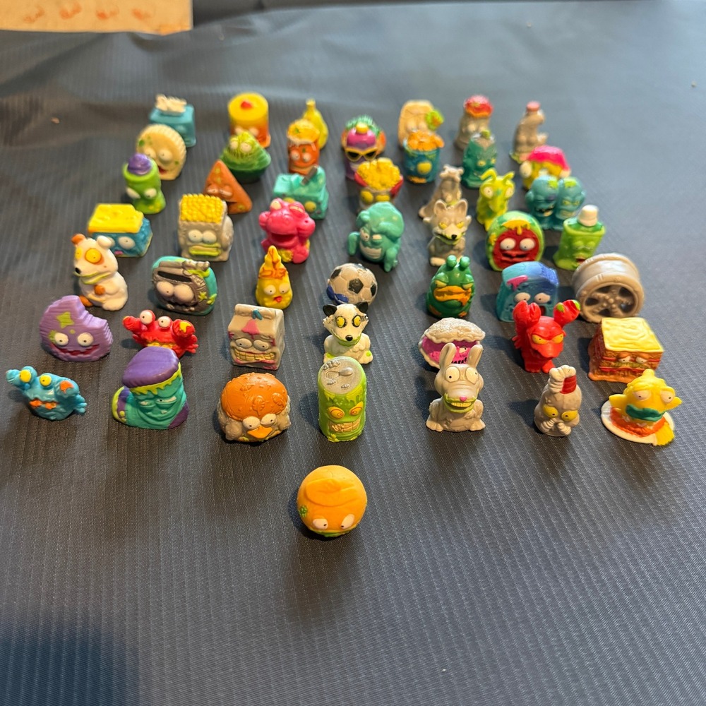 Moose Toys Trash Pack Trashies Lot 50 Figures Collectible Squishy Mini Monsters